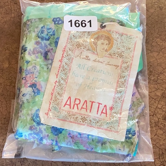 Aratta Watercolor Semisheer Lightweight Sleeveless Blouse Size XS NWT - Picture 15 of 15